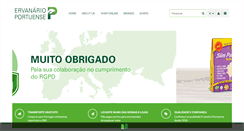 Desktop Screenshot of ervanarioportuense.pt